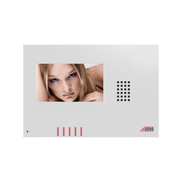 Audio Görüntülü Diafon Gdm 4,3″ Style Dokunmatik Butonlu Renkli (Beyaz) 001162